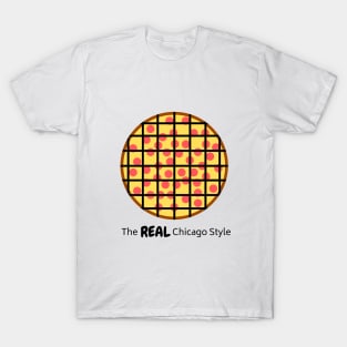 Real Chicago-Style Pizza T-Shirt